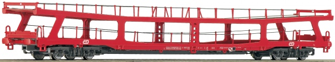 Automobile transport car for passenger trains<br /><a href='images/pictures/Roco/179248.jpg' target='_blank'>Full size image</a>